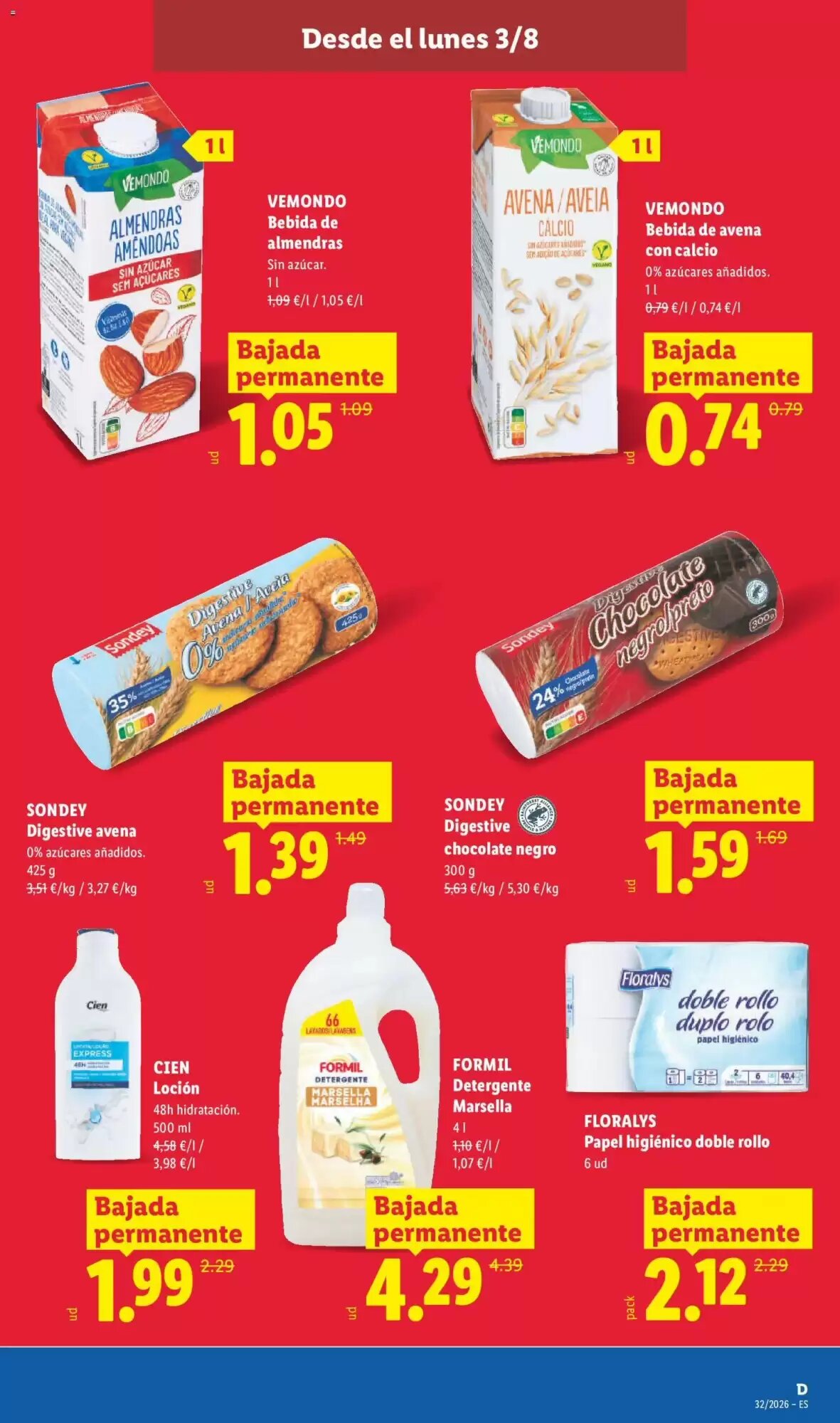 Folleto promocional de Lidl válido desde el 03/08/2026 - Página 7.