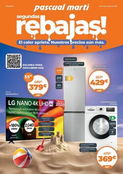 Folleto promocional de Pascual Martí válido desde el 03/08/2026