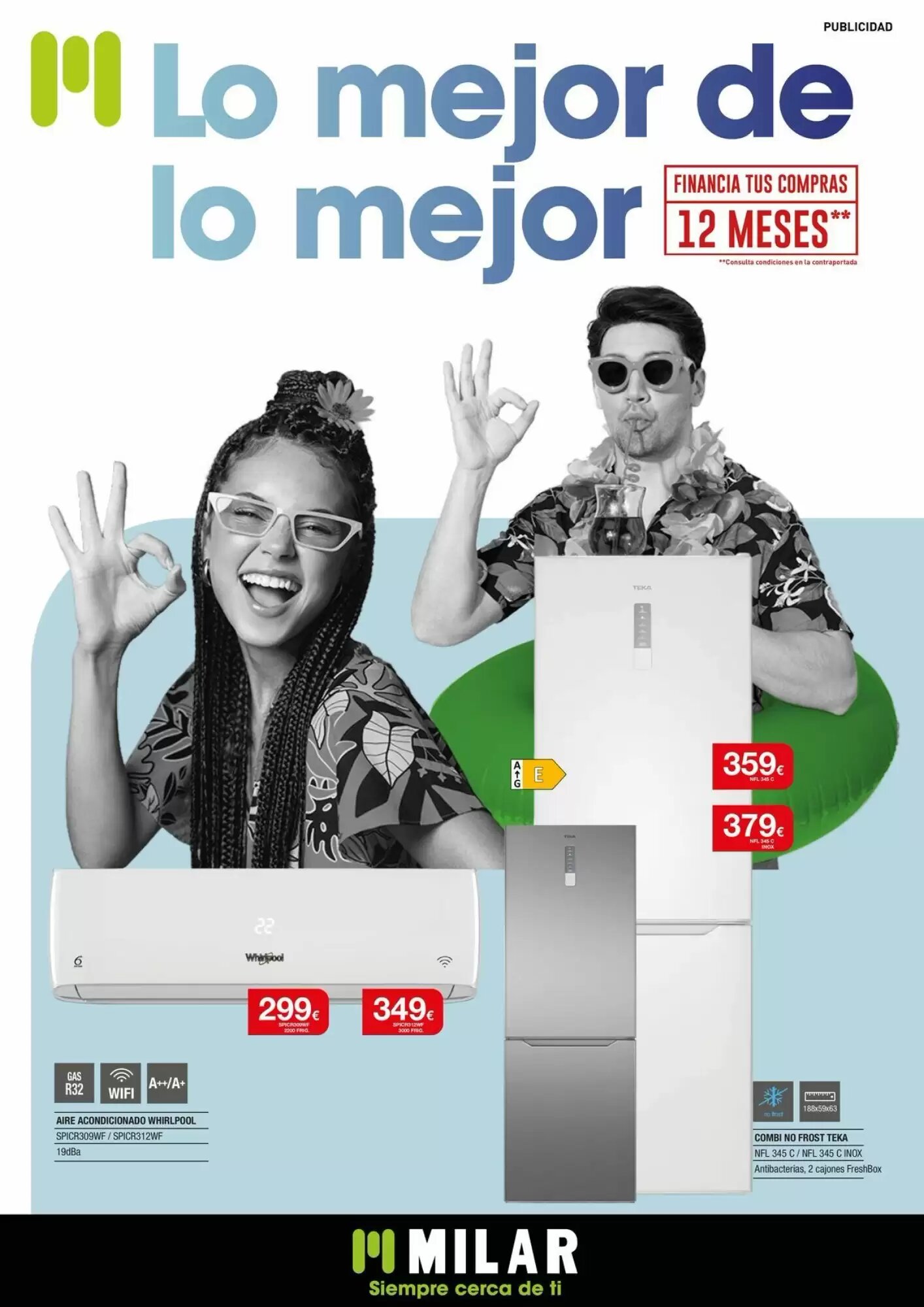 Folleto promocional de Milar válido desde el 03/08/2026 - Página 1.