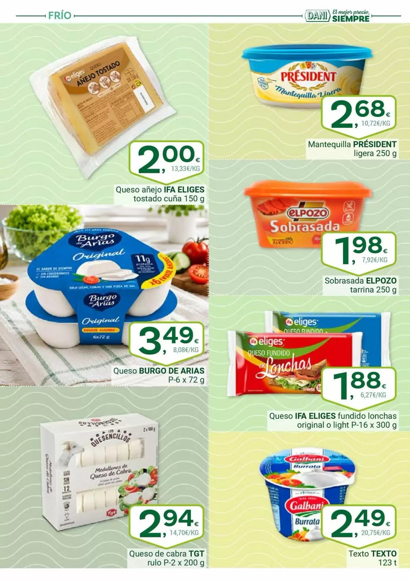 Folleto promocional de Supermercados Dani válido desde el 03/08/2026 - Página 12.