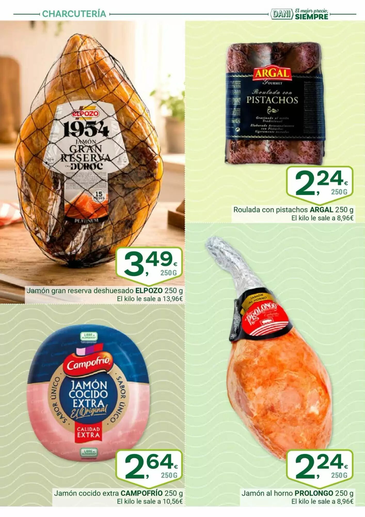 Folleto promocional de Supermercados Dani válido desde el 03/08/2026 - Página 14.