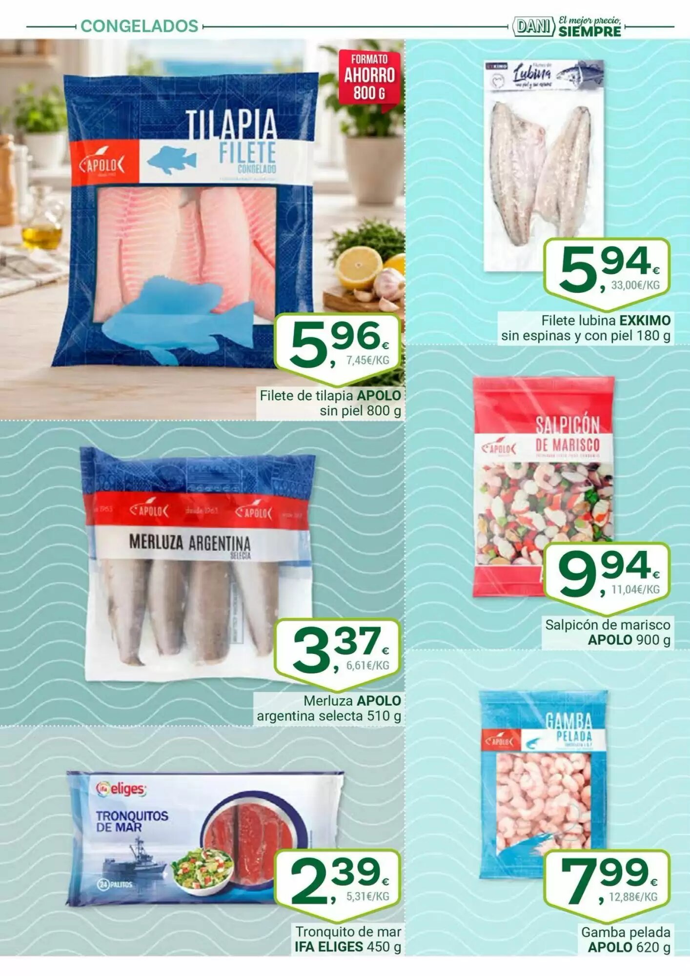 Folleto promocional de Supermercados Dani válido desde el 03/08/2026 - Página 16.