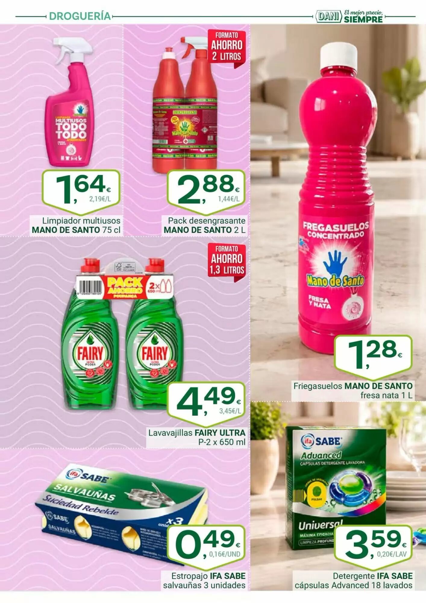 Folleto promocional de Supermercados Dani válido desde el 03/08/2026 - Página 18.