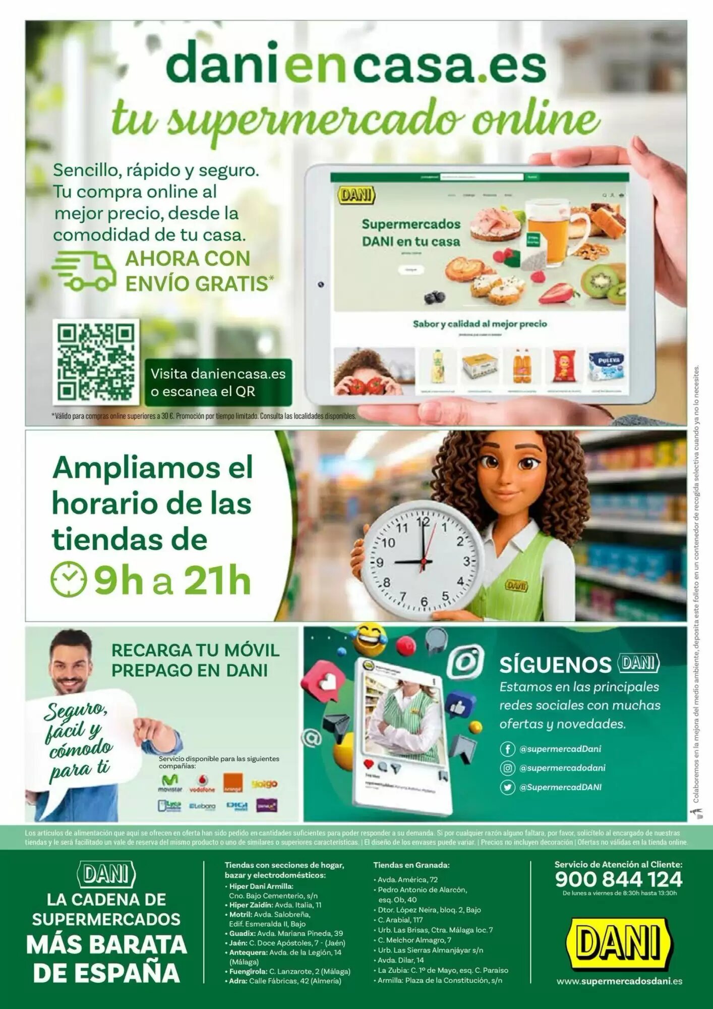 Folleto promocional de Supermercados Dani válido desde el 03/08/2026 - Página 22.