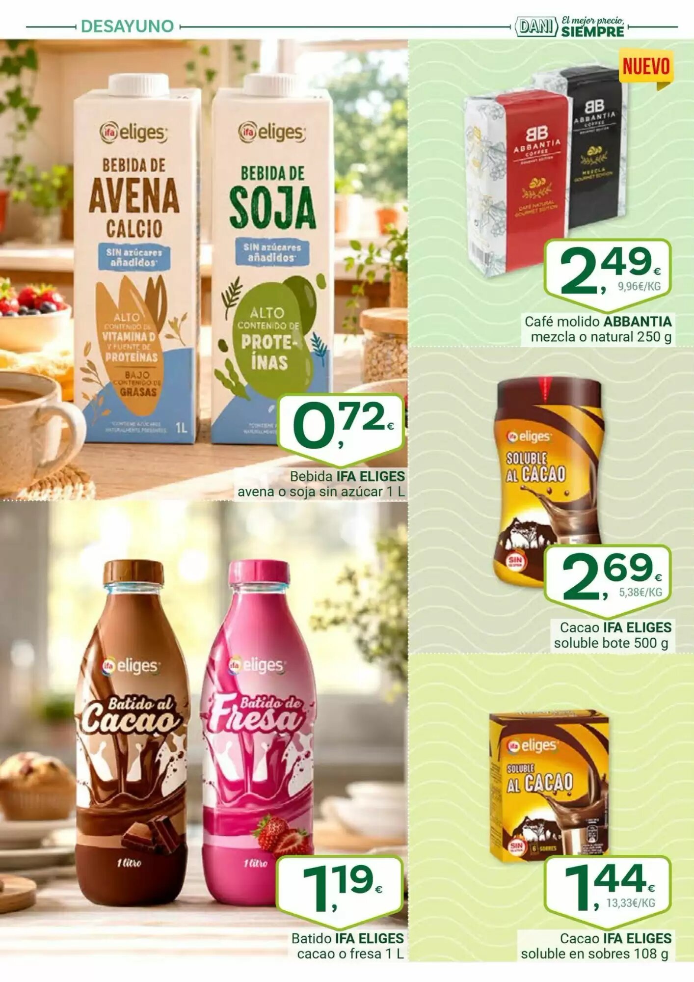 Folleto promocional de Supermercados Dani válido desde el 03/08/2026 - Página 4.