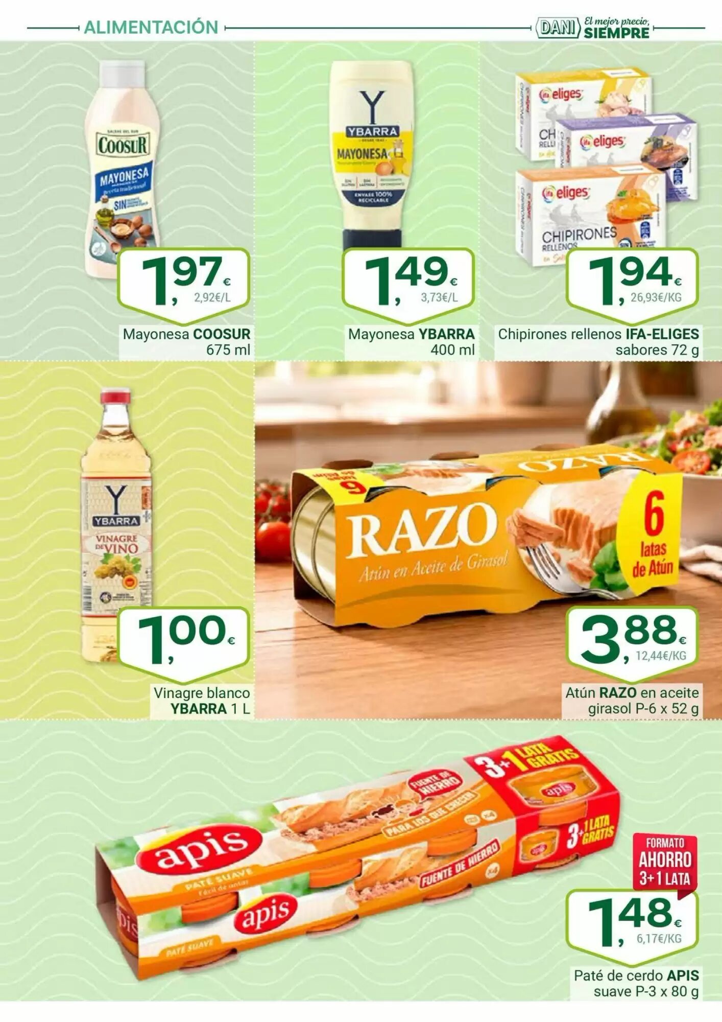 Folleto promocional de Supermercados Dani válido desde el 03/08/2026 - Página 8.