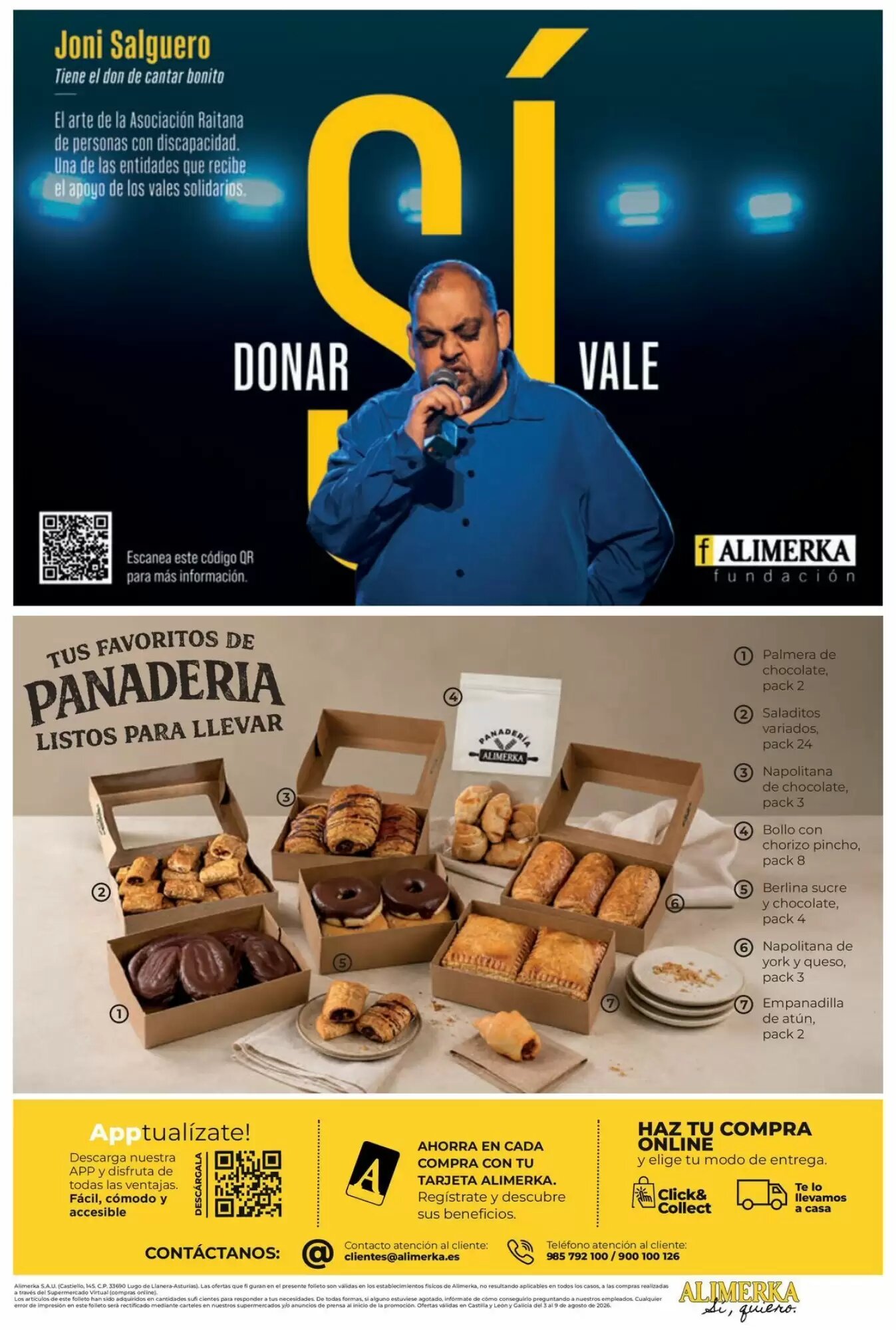 Folleto promocional de Alimerka válido desde el 03/08/2026 - Página 16.