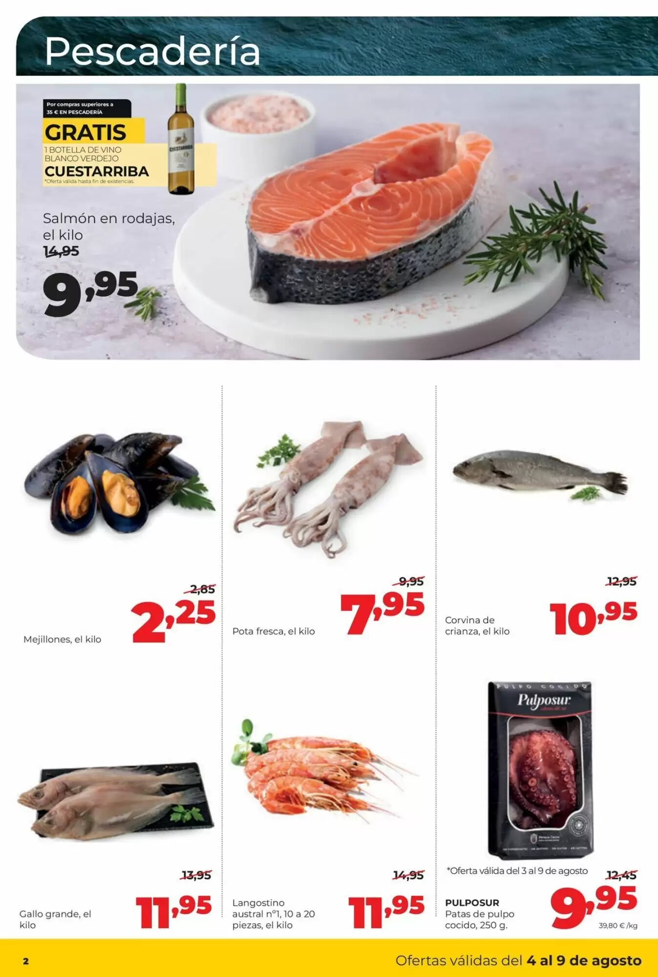 Folleto promocional de Alimerka válido desde el 03/08/2026 - Página 2.