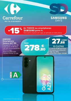 Folleto promocional de Carrefour válido desde el 03/08/2026
