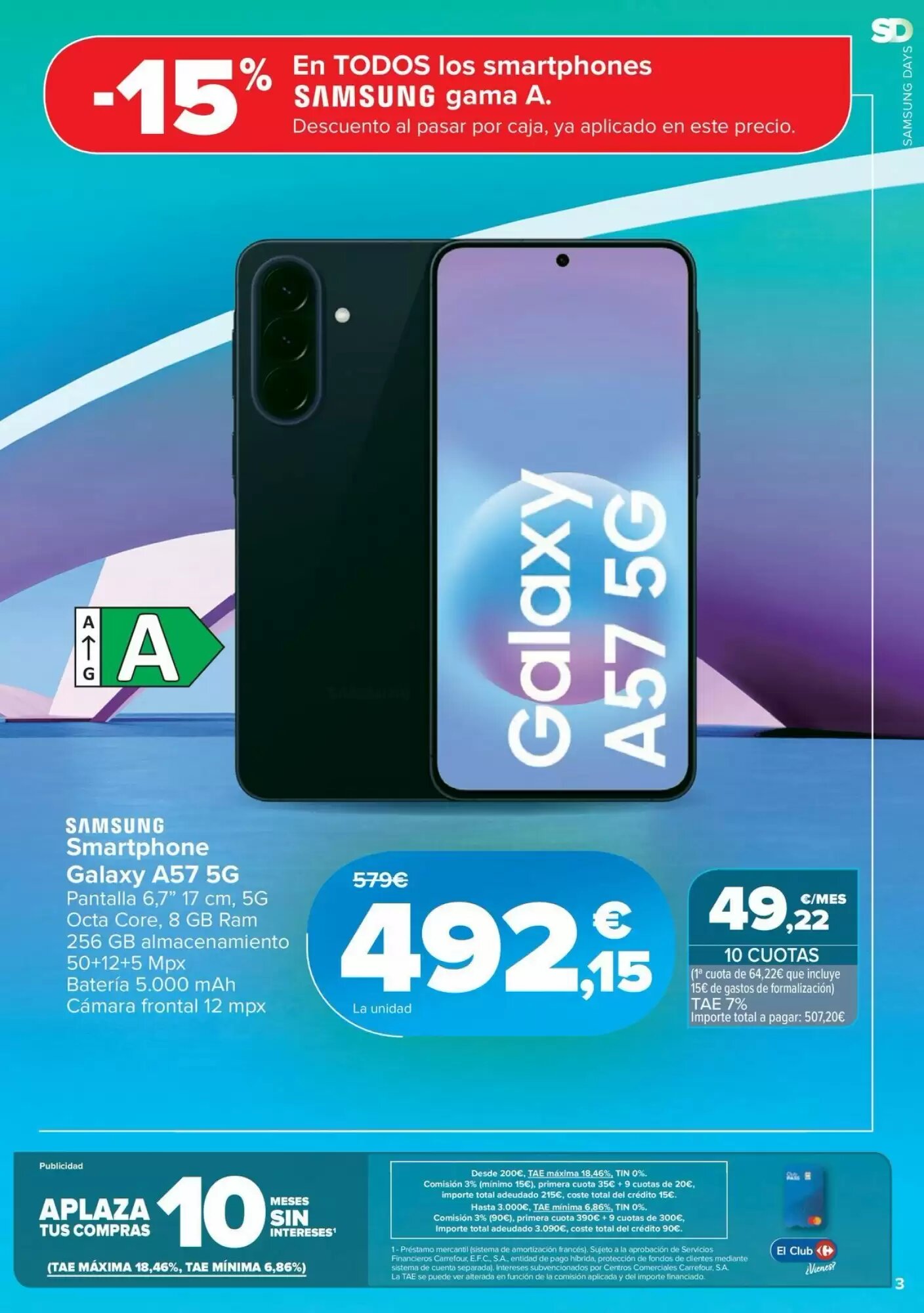 Folleto promocional de Carrefour válido desde el 03/08/2026 - Página 3.