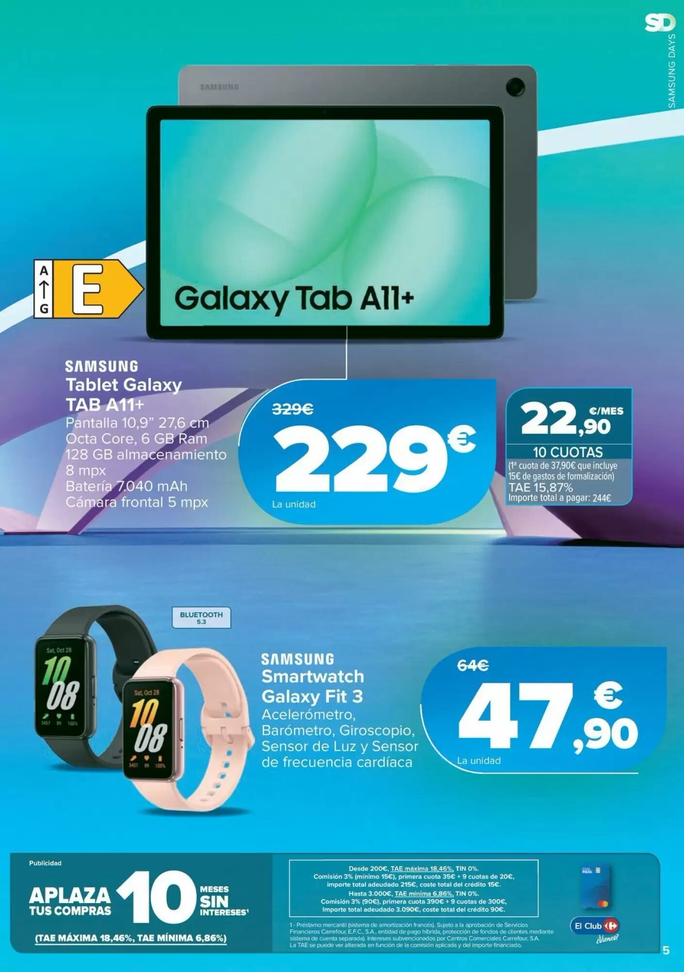 Folleto promocional de Carrefour válido desde el 03/08/2026 - Página 5.