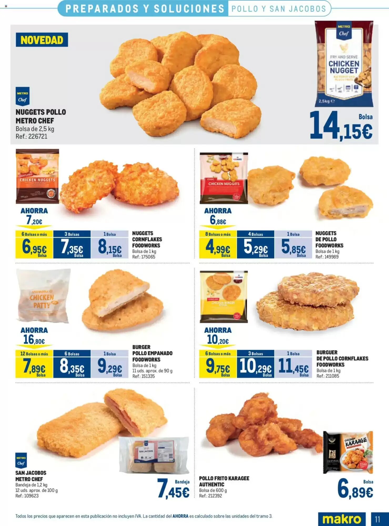 Folleto promocional de Makro válido desde el 03/08/2026 - Página 11.