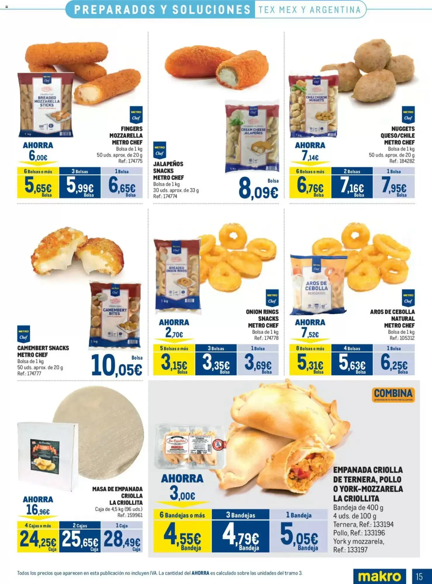 Folleto promocional de Makro válido desde el 03/08/2026 - Página 15.