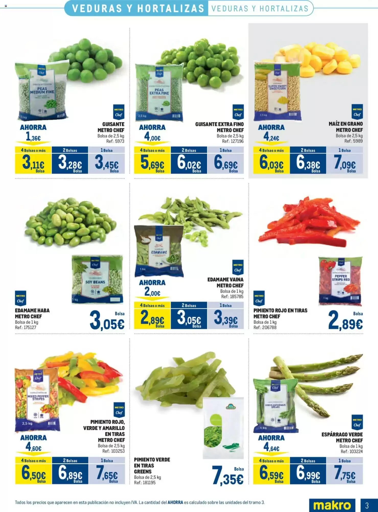 Folleto promocional de Makro válido desde el 03/08/2026 - Página 3.
