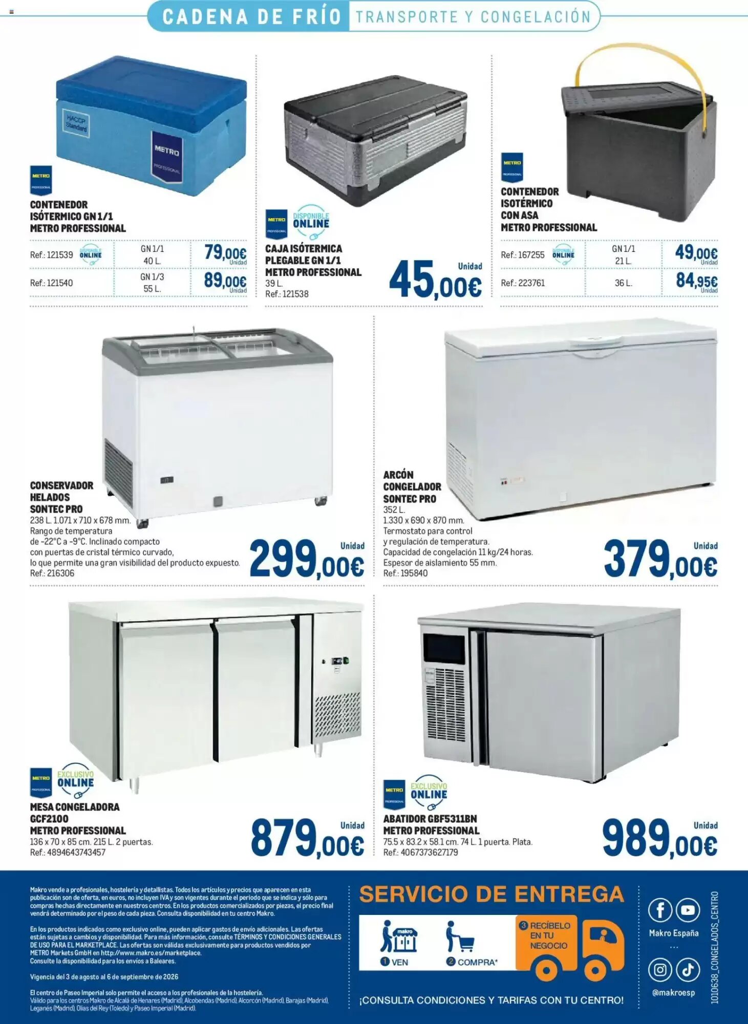 Folleto promocional de Makro válido desde el 03/08/2026 - Página 32.