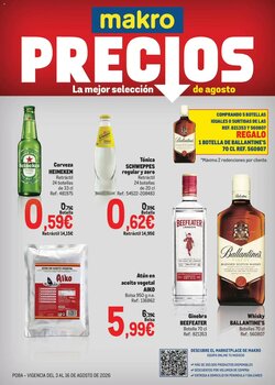 Folleto promocional de Makro válido desde el 03/08/2026