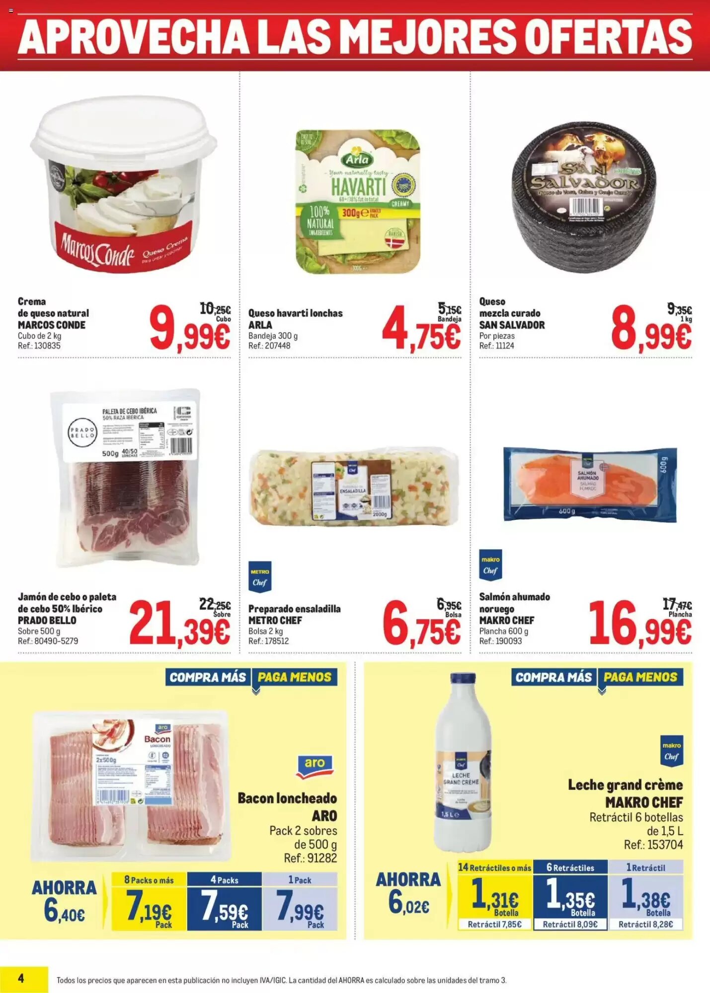 Folleto promocional de Makro válido desde el 03/08/2026 - Página 4.