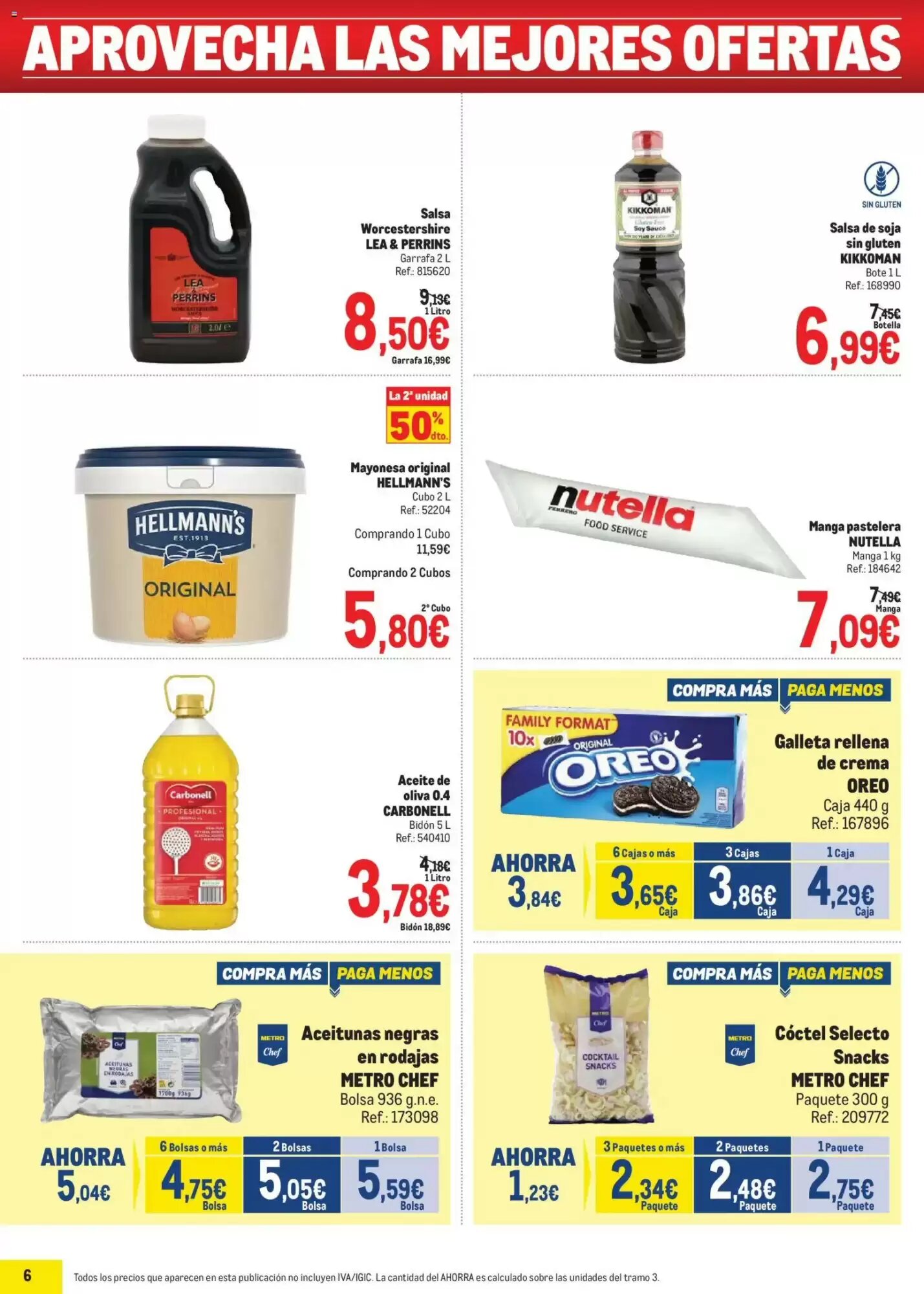 Folleto promocional de Makro válido desde el 03/08/2026 - Página 6.