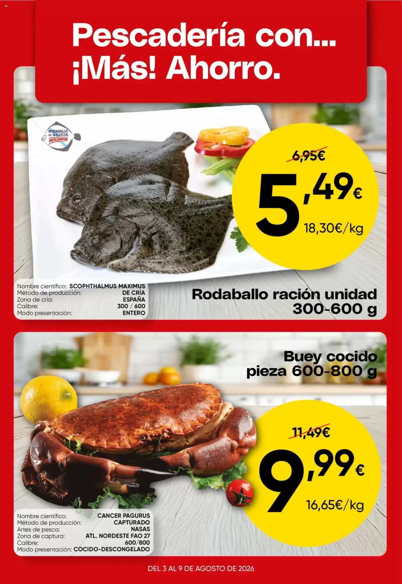 Folleto promocional de FROIZ válido desde el 03/08/2026 - Página 2.