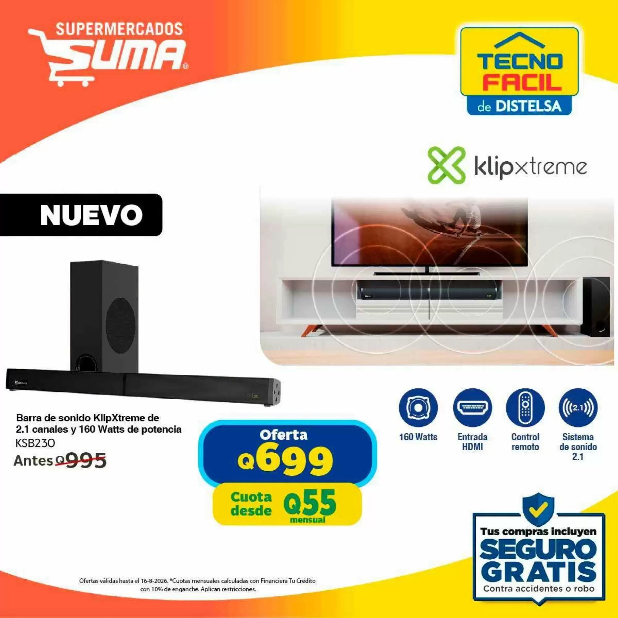 Folleto promocional de Suma Supermercados válido desde el 04/08/2026 - Página 14.