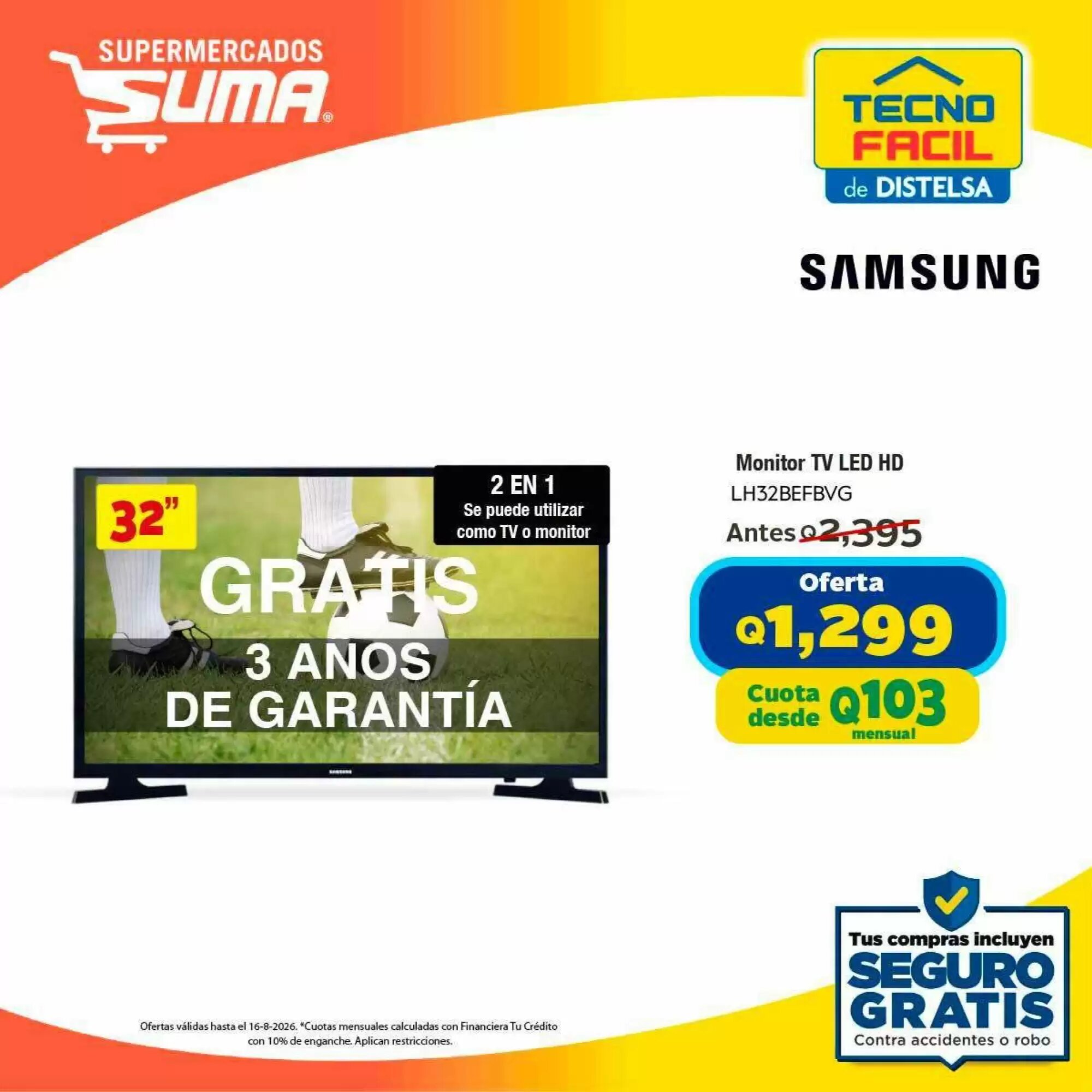 Folleto promocional de Suma Supermercados válido desde el 04/08/2026 - Página 15.
