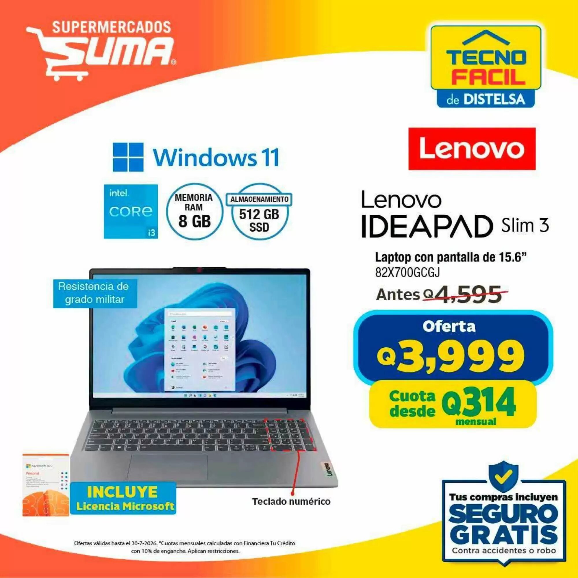 Folleto promocional de Suma Supermercados válido desde el 04/08/2026 - Página 3.
