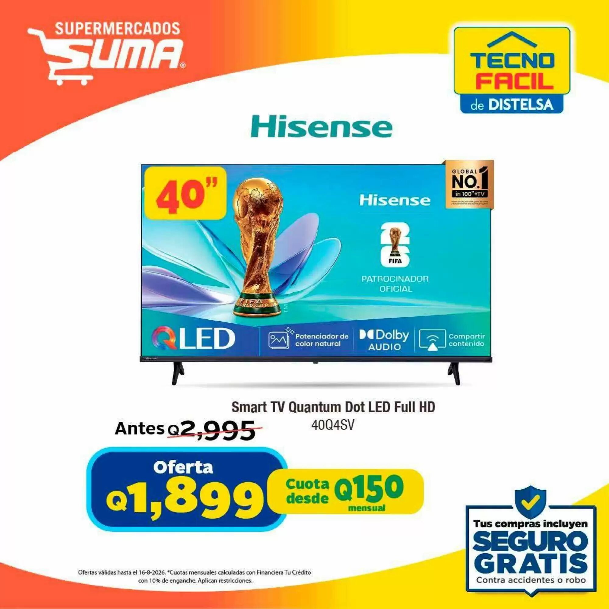 Folleto promocional de Suma Supermercados válido desde el 04/08/2026 - Página 7.