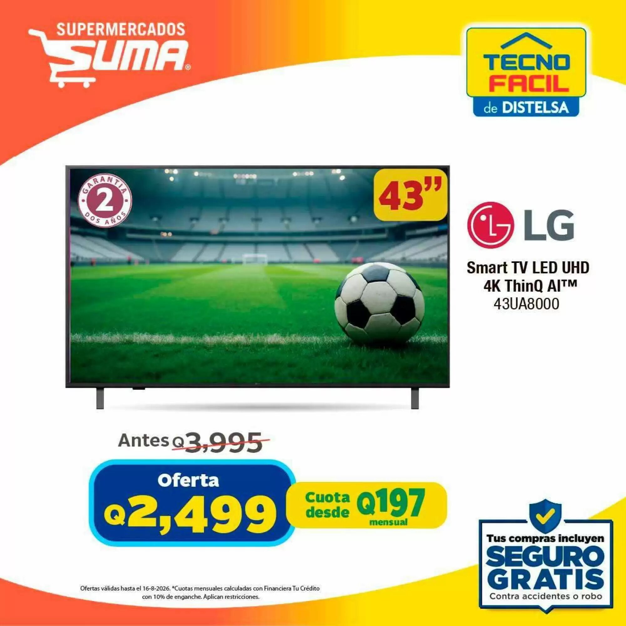 Folleto promocional de Suma Supermercados válido desde el 04/08/2026 - Página 8.