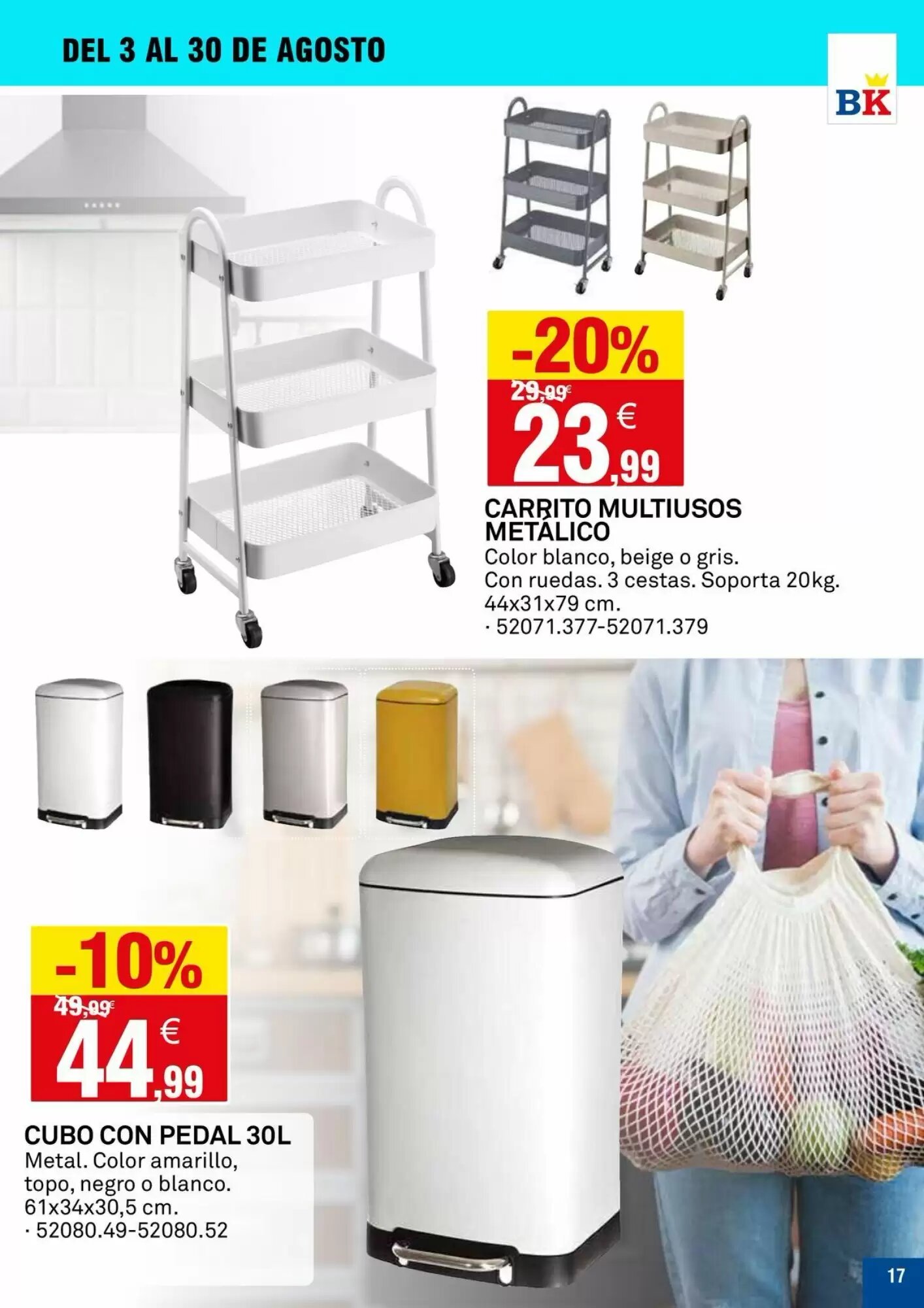 Folleto promocional de Bricoking válido desde el 04/08/2026 - Página 17.