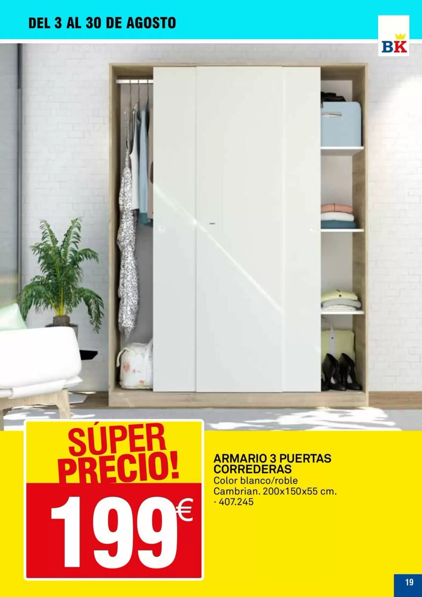 Folleto promocional de Bricoking válido desde el 04/08/2026 - Página 19.