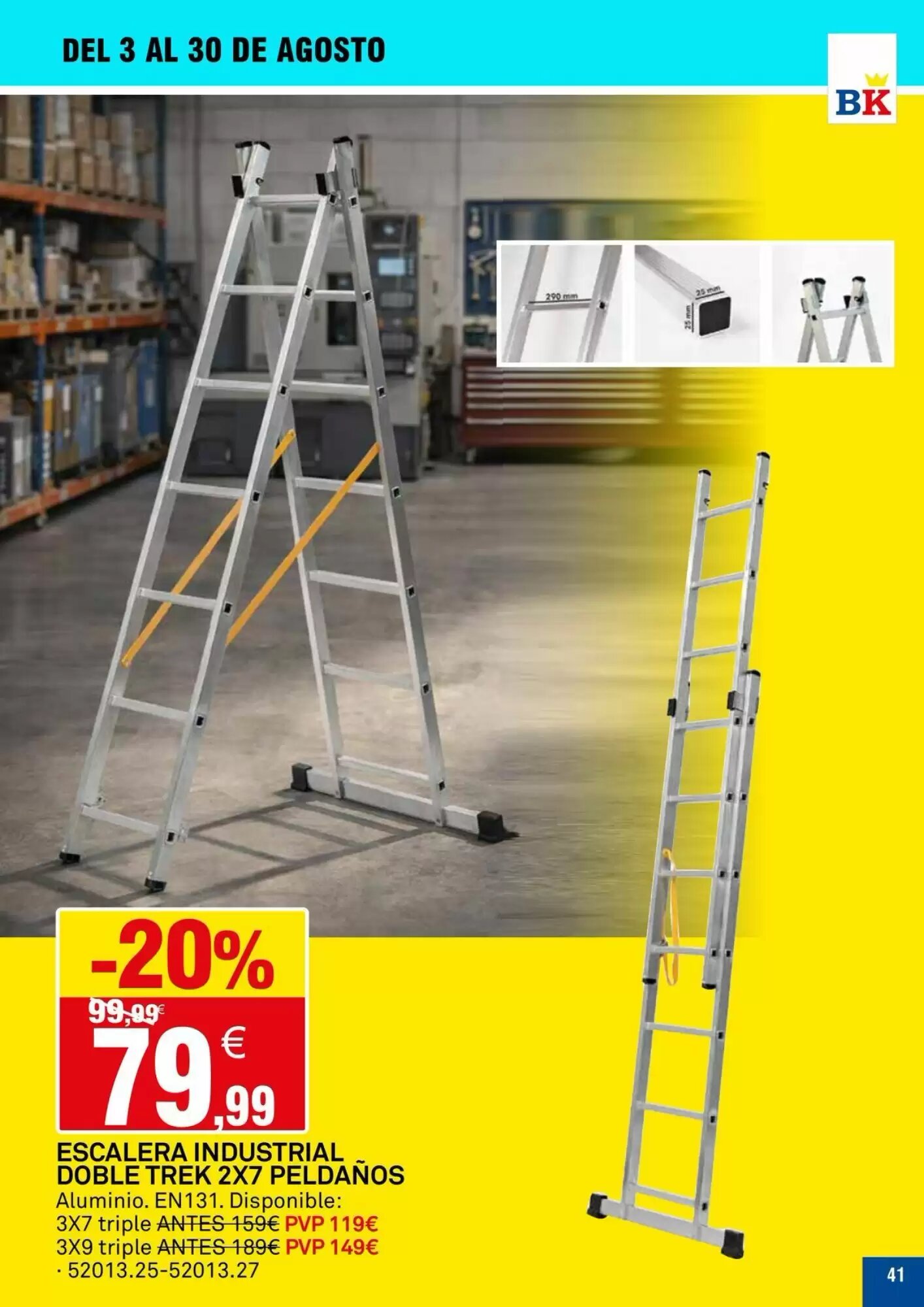 Folleto promocional de Bricoking válido desde el 04/08/2026 - Página 41.