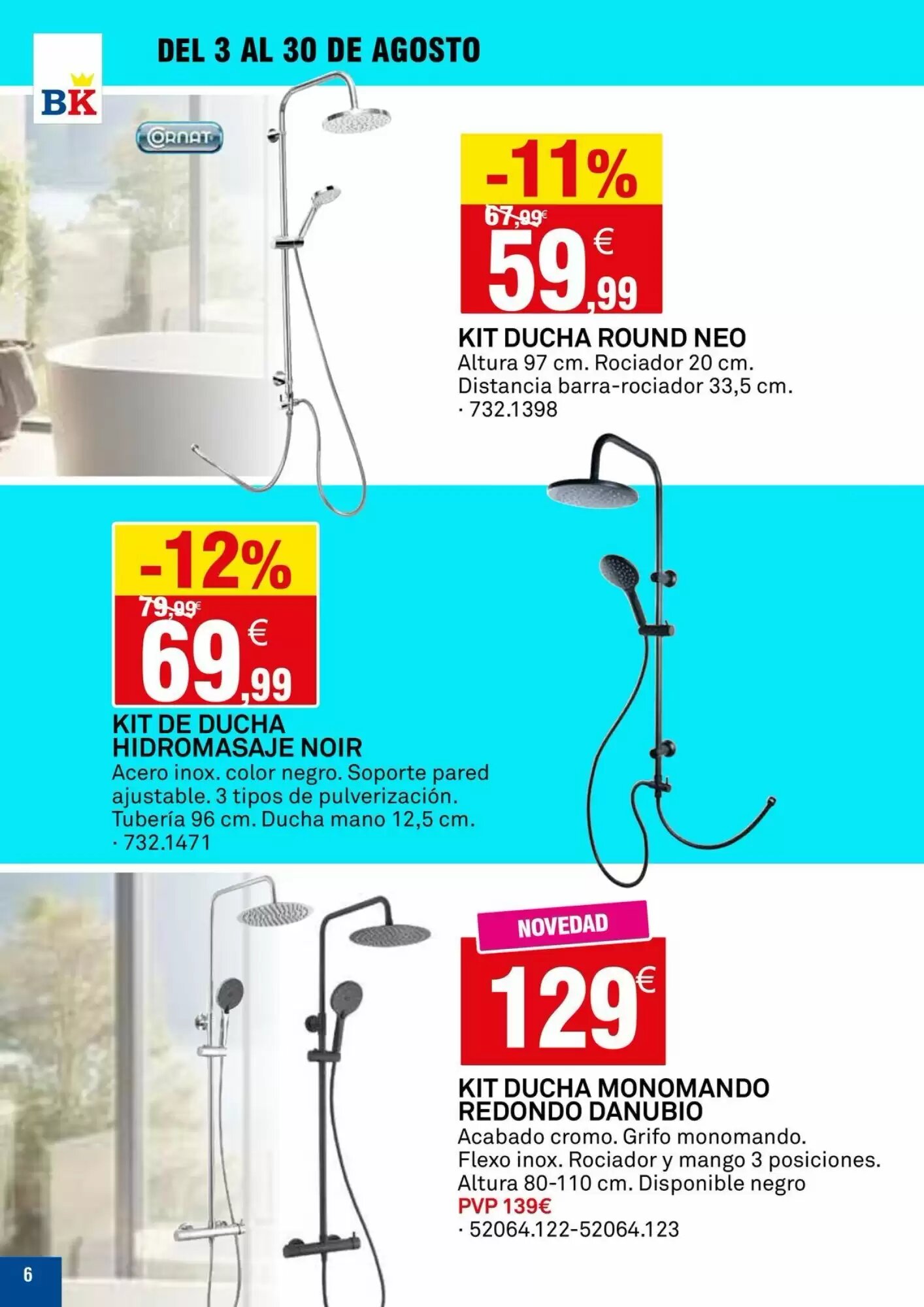 Folleto promocional de Bricoking válido desde el 04/08/2026 - Página 6.
