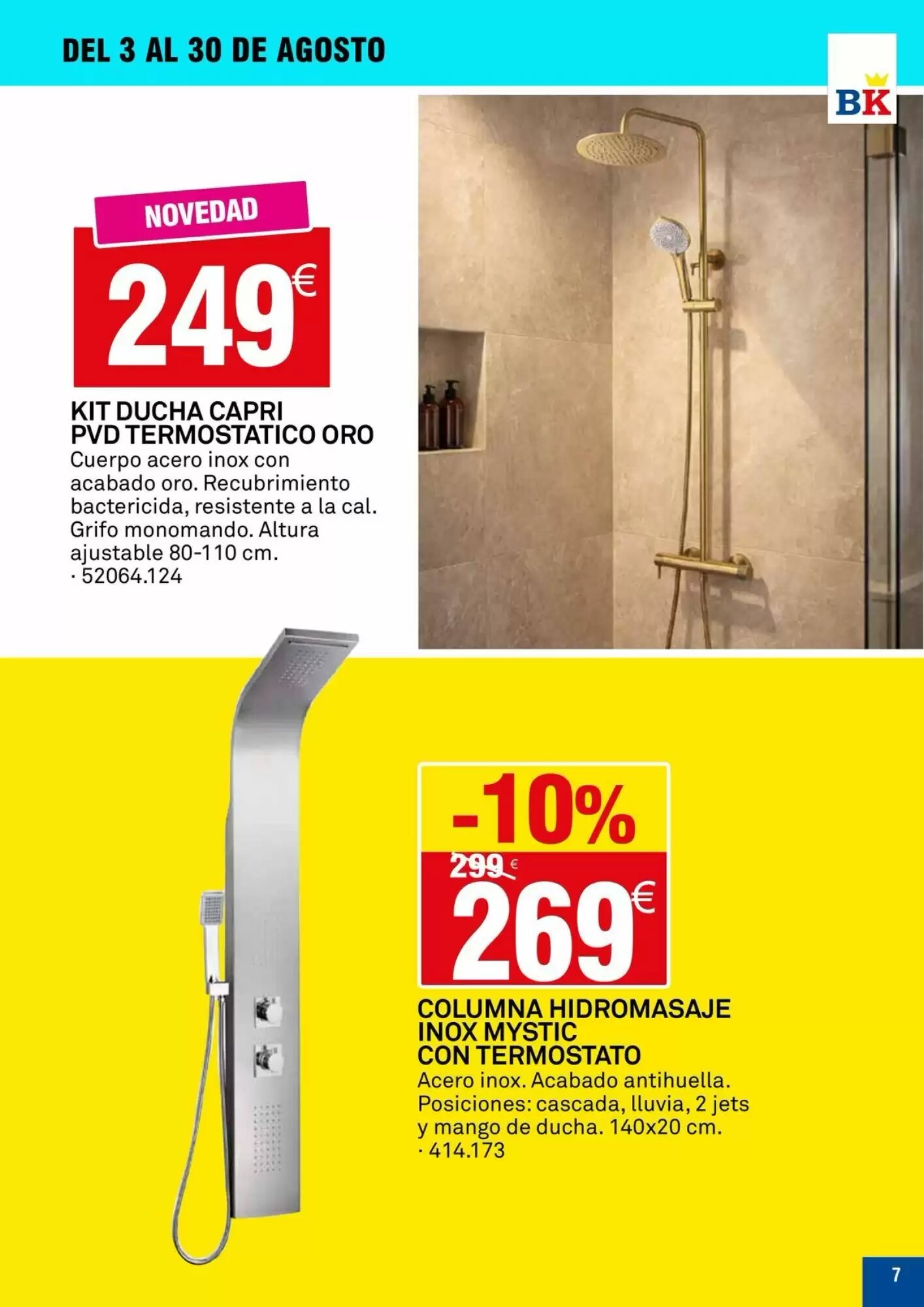 Folleto promocional de Bricoking válido desde el 04/08/2026 - Página 7.