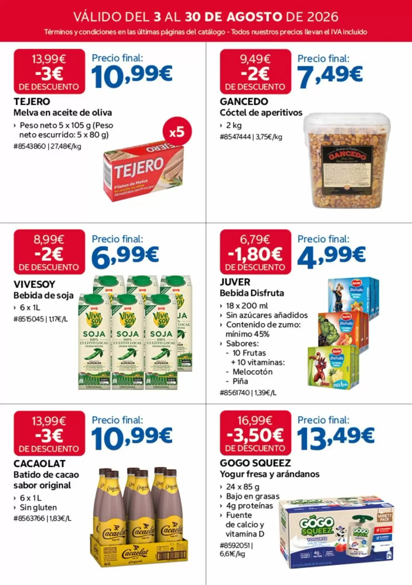 Folleto promocional de Costco válido desde el 04/08/2026 - Página 14.