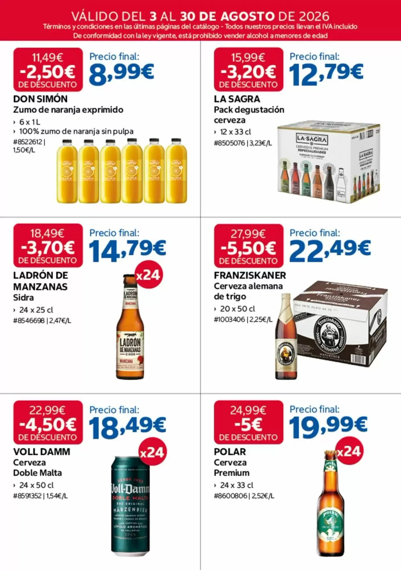 Folleto promocional de Costco válido desde el 04/08/2026 - Página 15.
