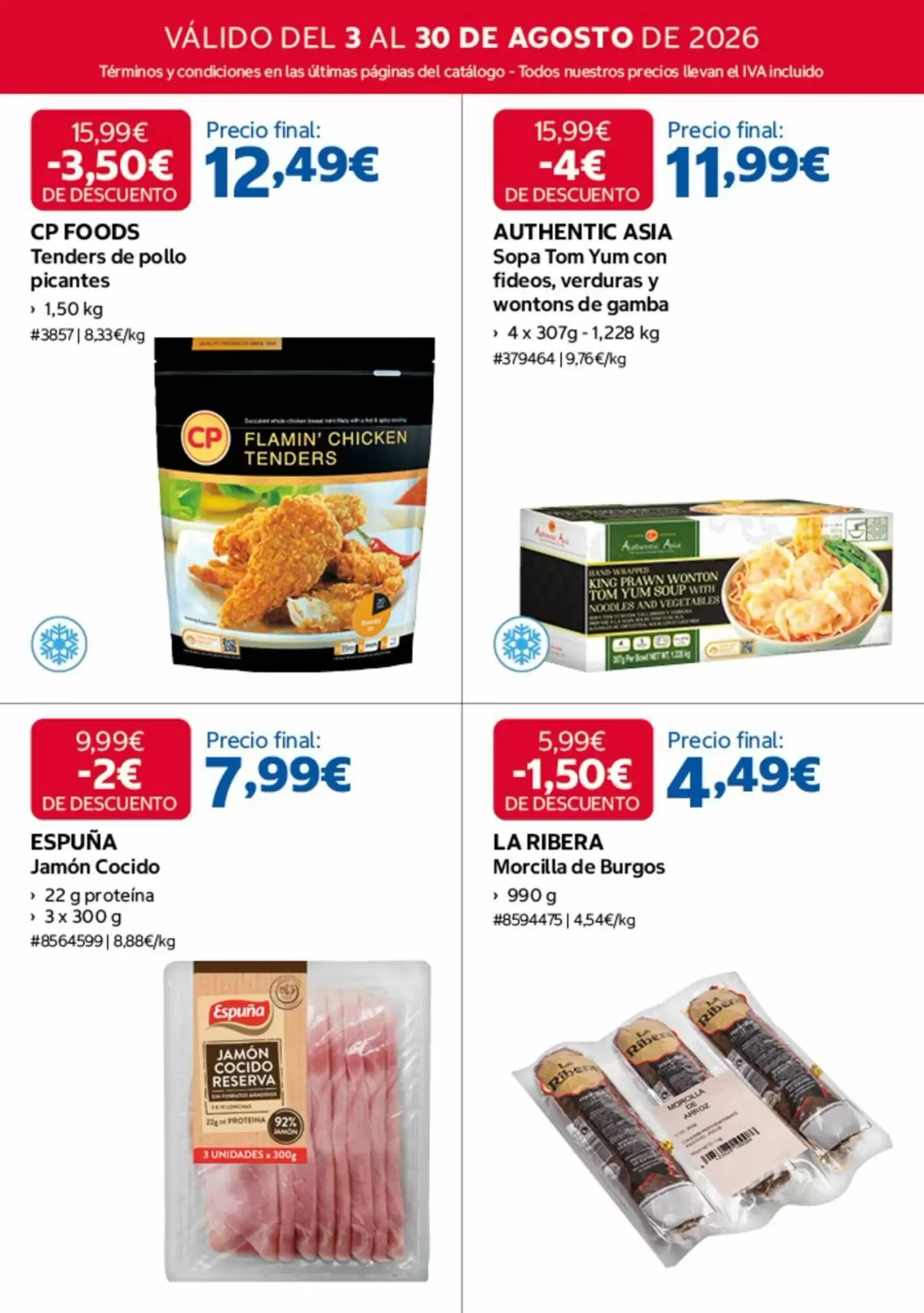 Folleto promocional de Costco válido desde el 04/08/2026 - Página 16.