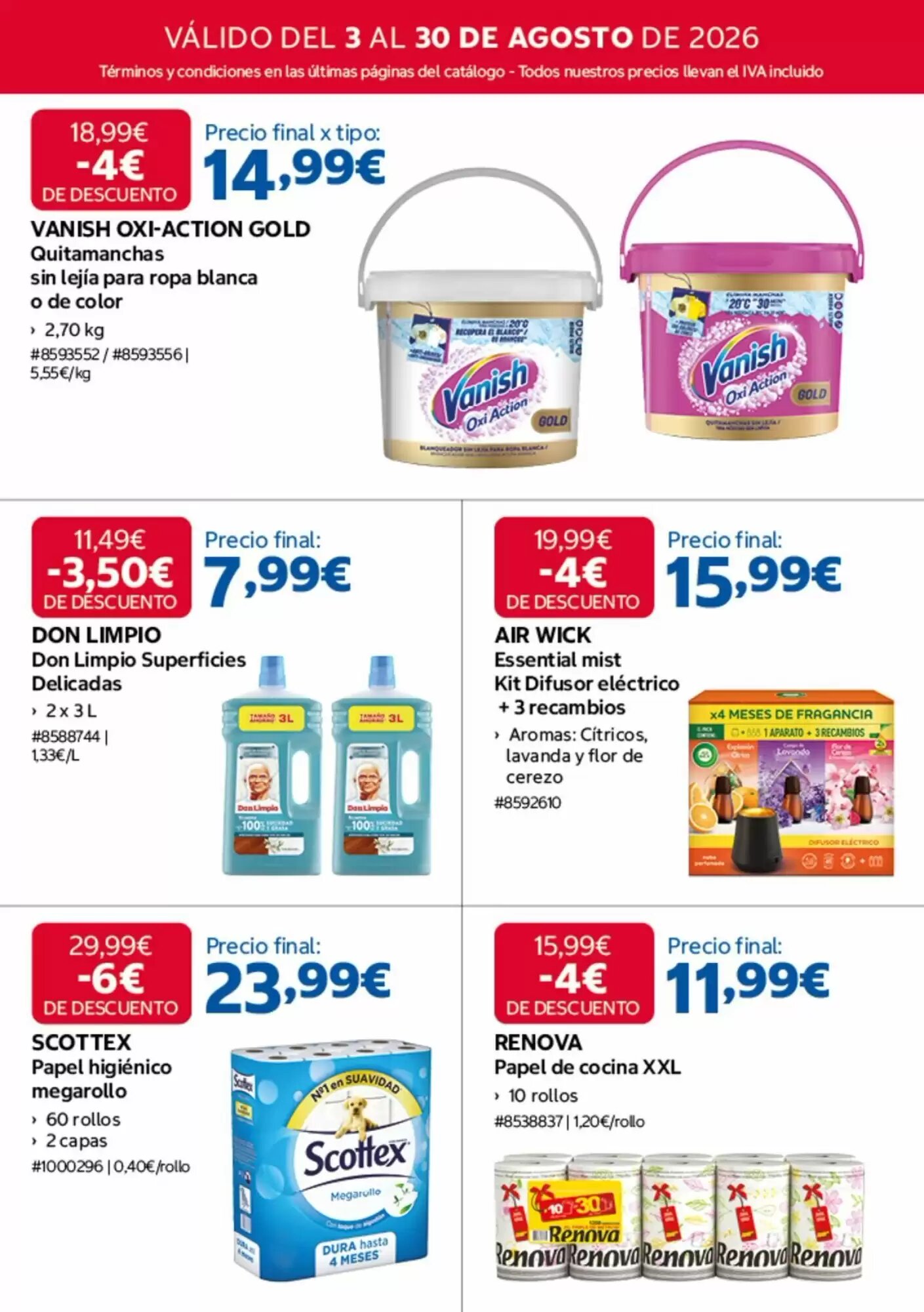 Folleto promocional de Costco válido desde el 04/08/2026 - Página 19.