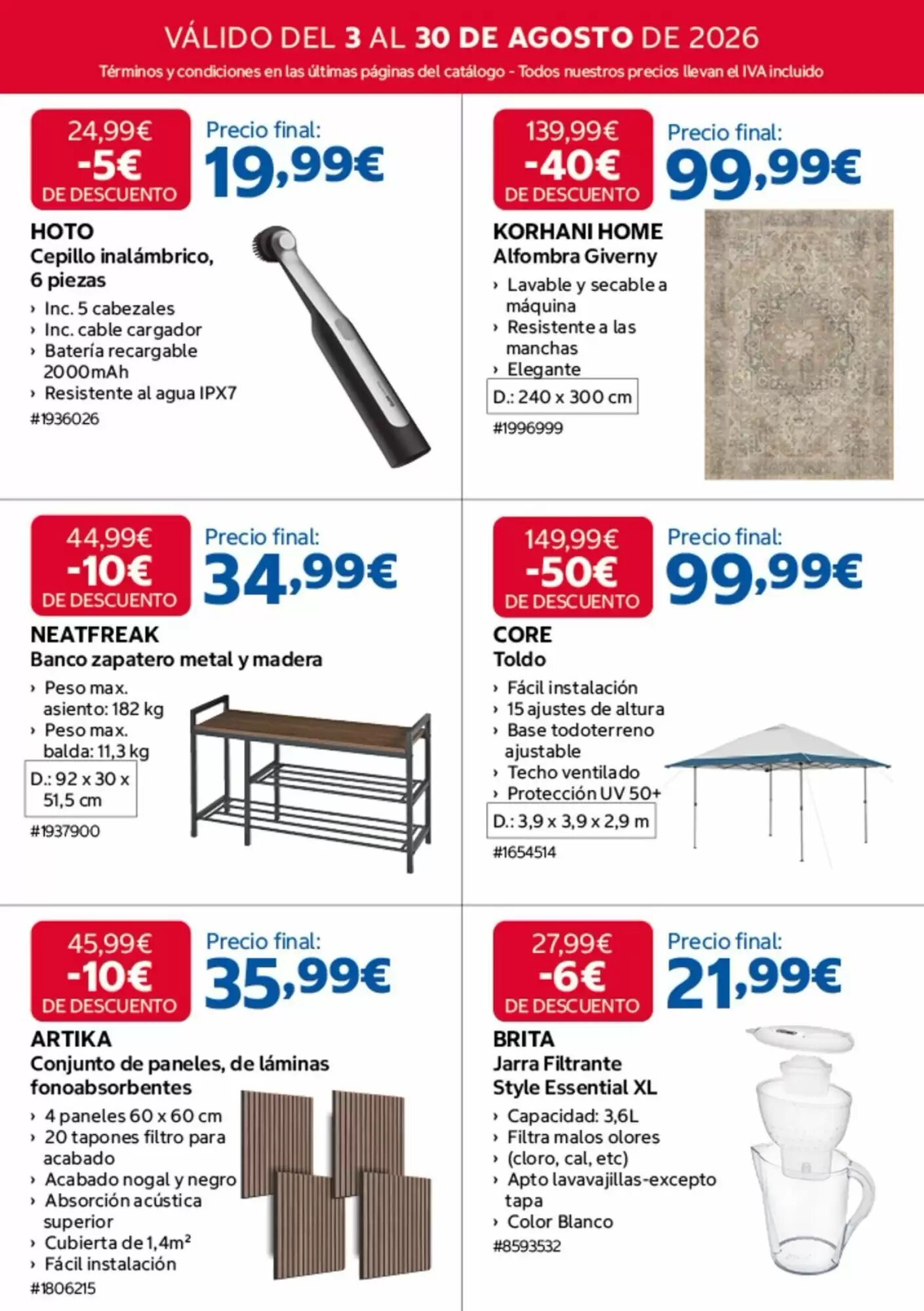 Folleto promocional de Costco válido desde el 04/08/2026 - Página 4.