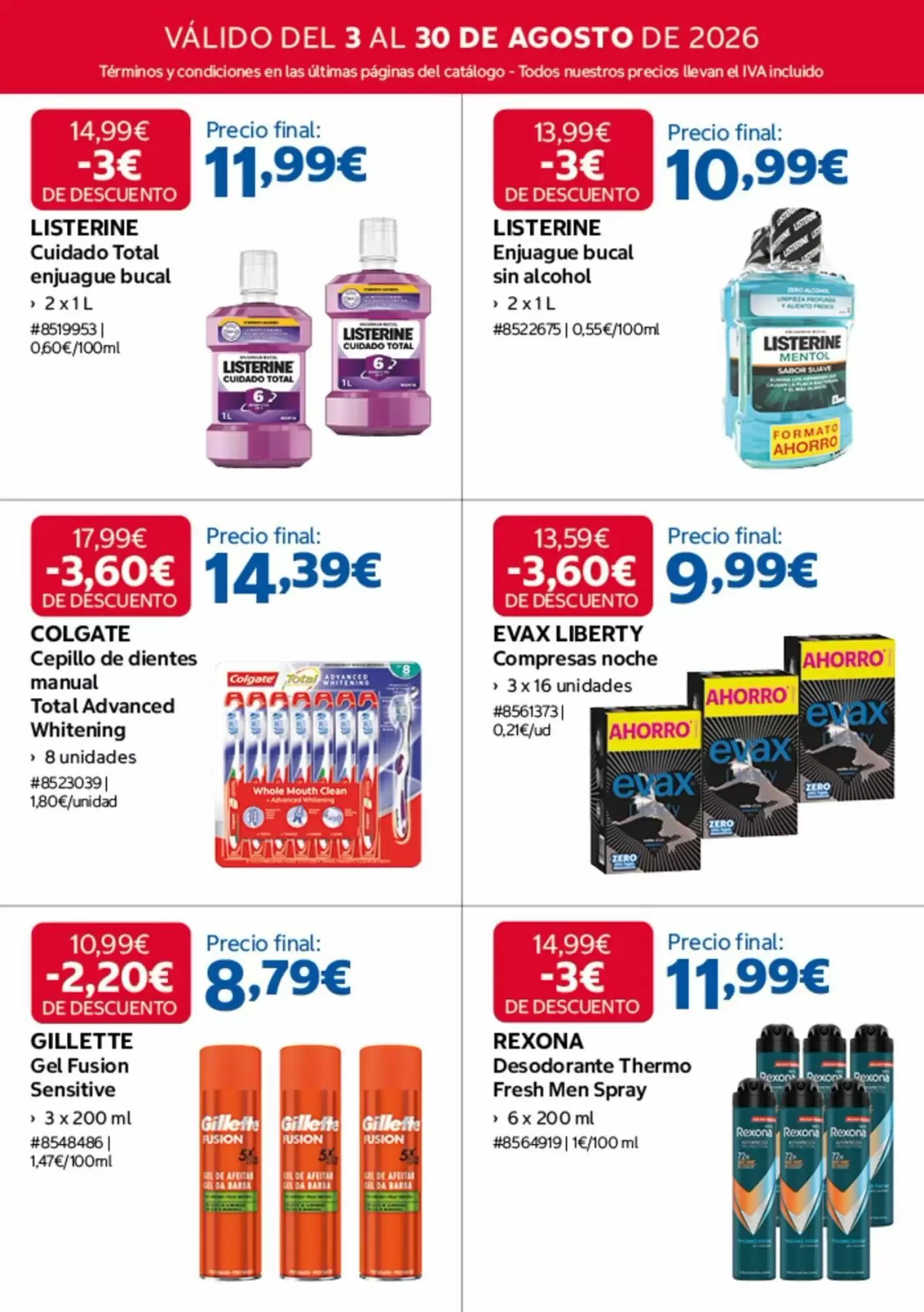 Folleto promocional de Costco válido desde el 04/08/2026 - Página 6.