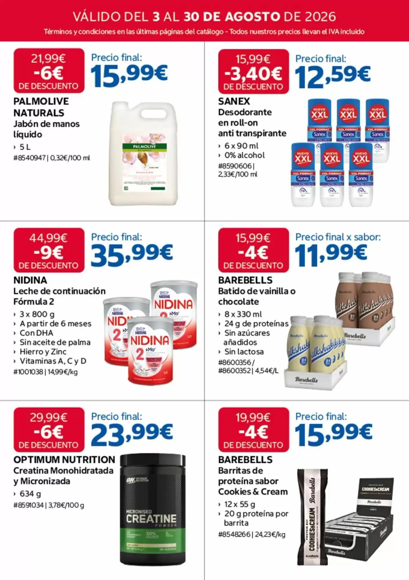 Folleto promocional de Costco válido desde el 04/08/2026 - Página 7.