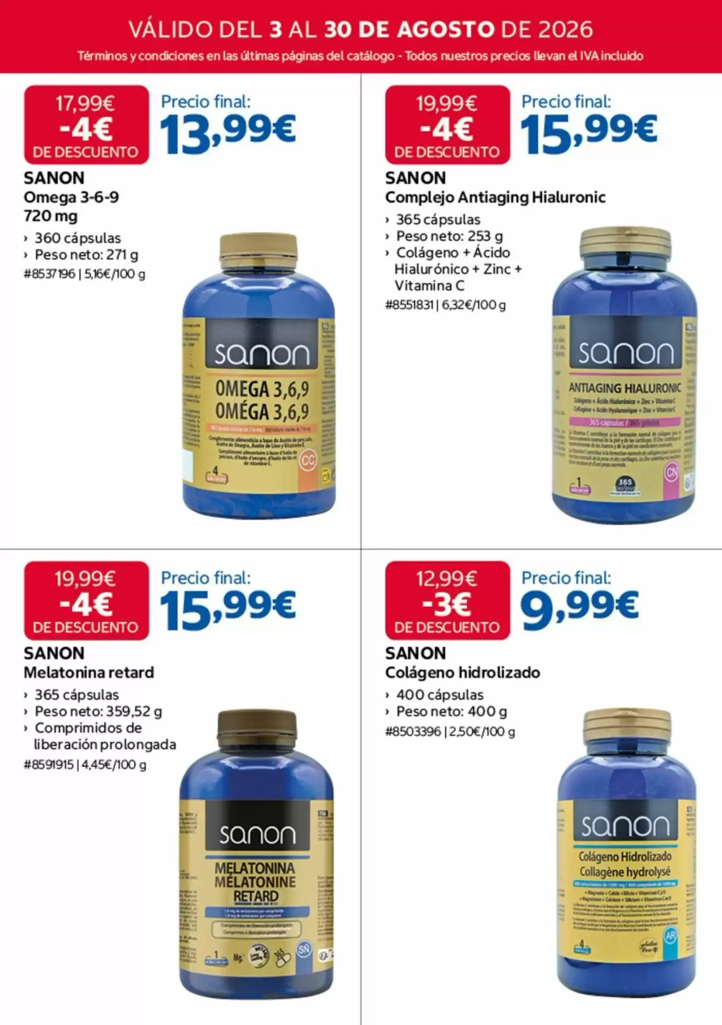 Folleto promocional de Costco válido desde el 04/08/2026 - Página 8.