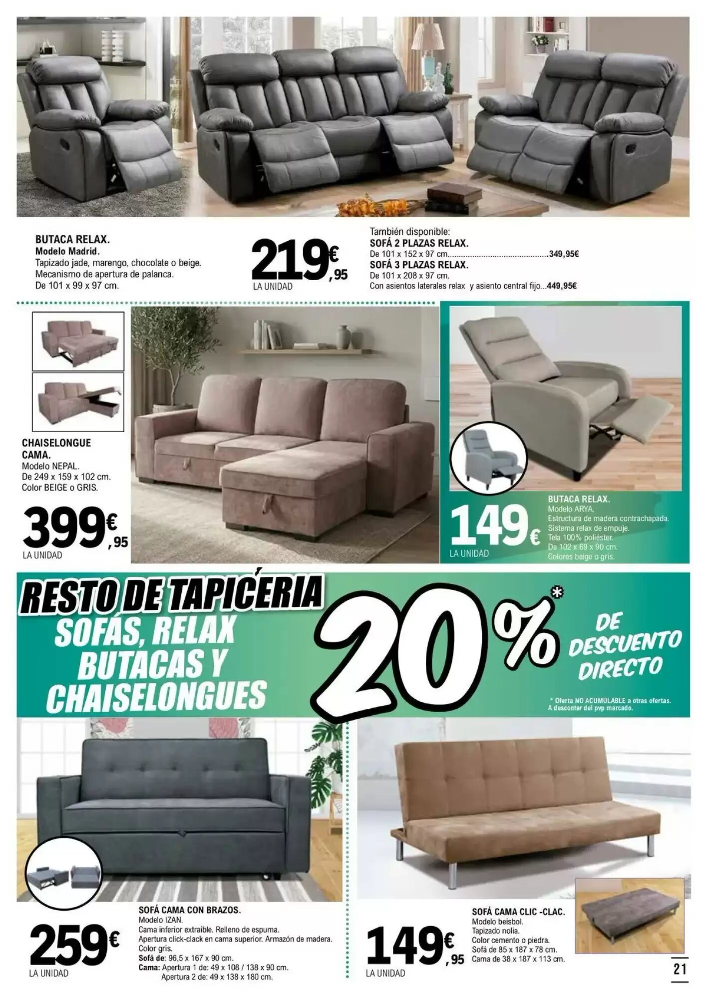 Folleto promocional de E.Leclerc válido desde el 04/08/2026 - Página 21.