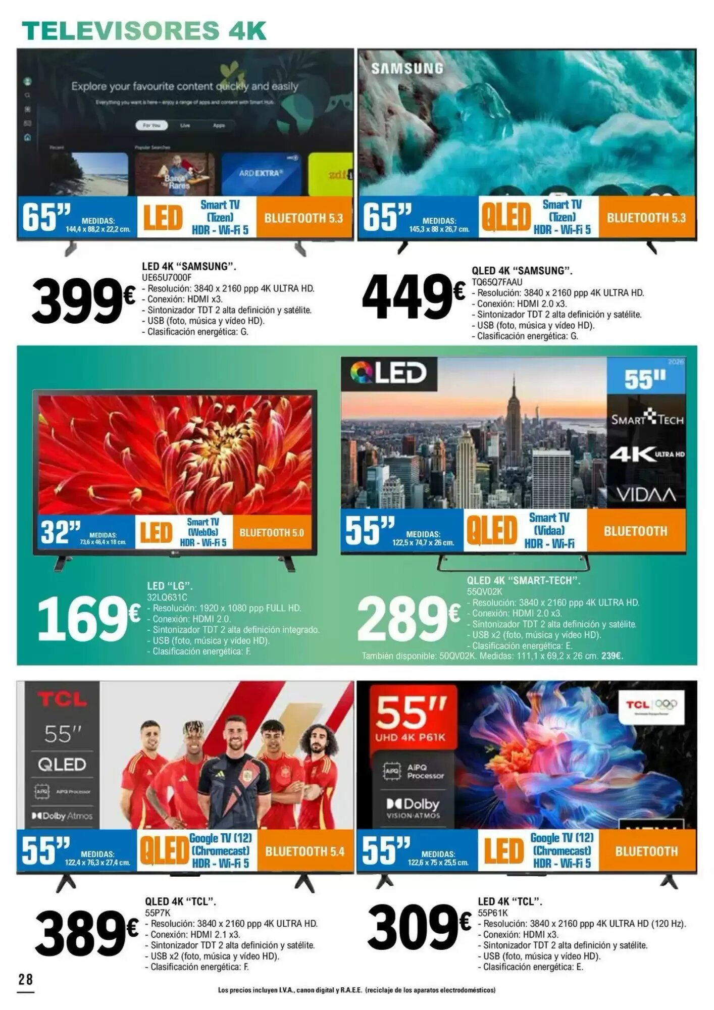 Folleto promocional de E.Leclerc válido desde el 04/08/2026 - Página 28.