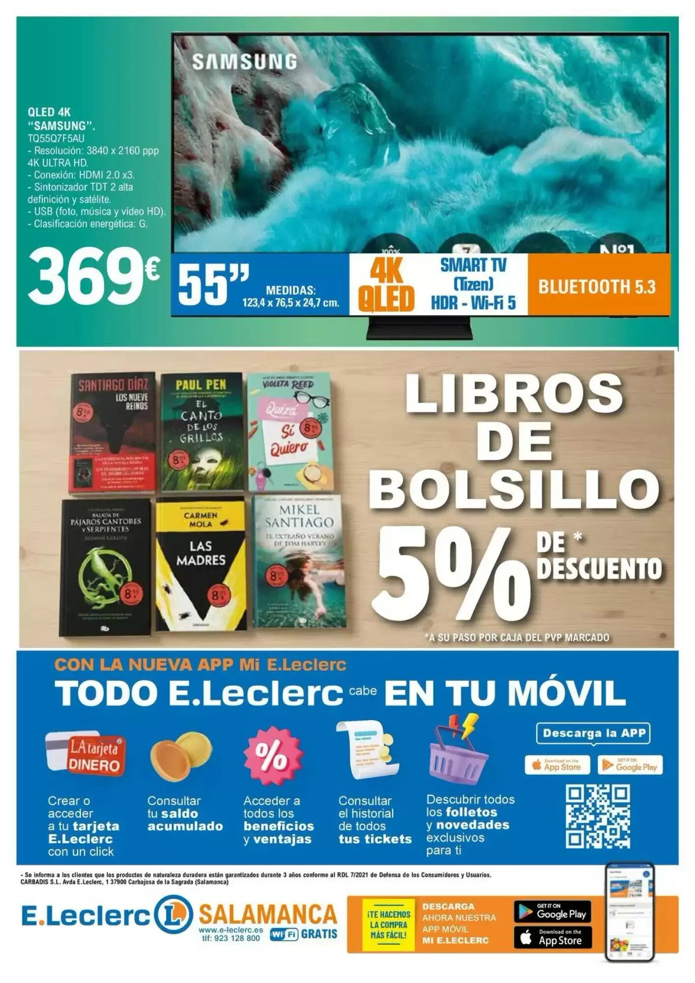 Folleto promocional de E.Leclerc válido desde el 04/08/2026 - Página 32.