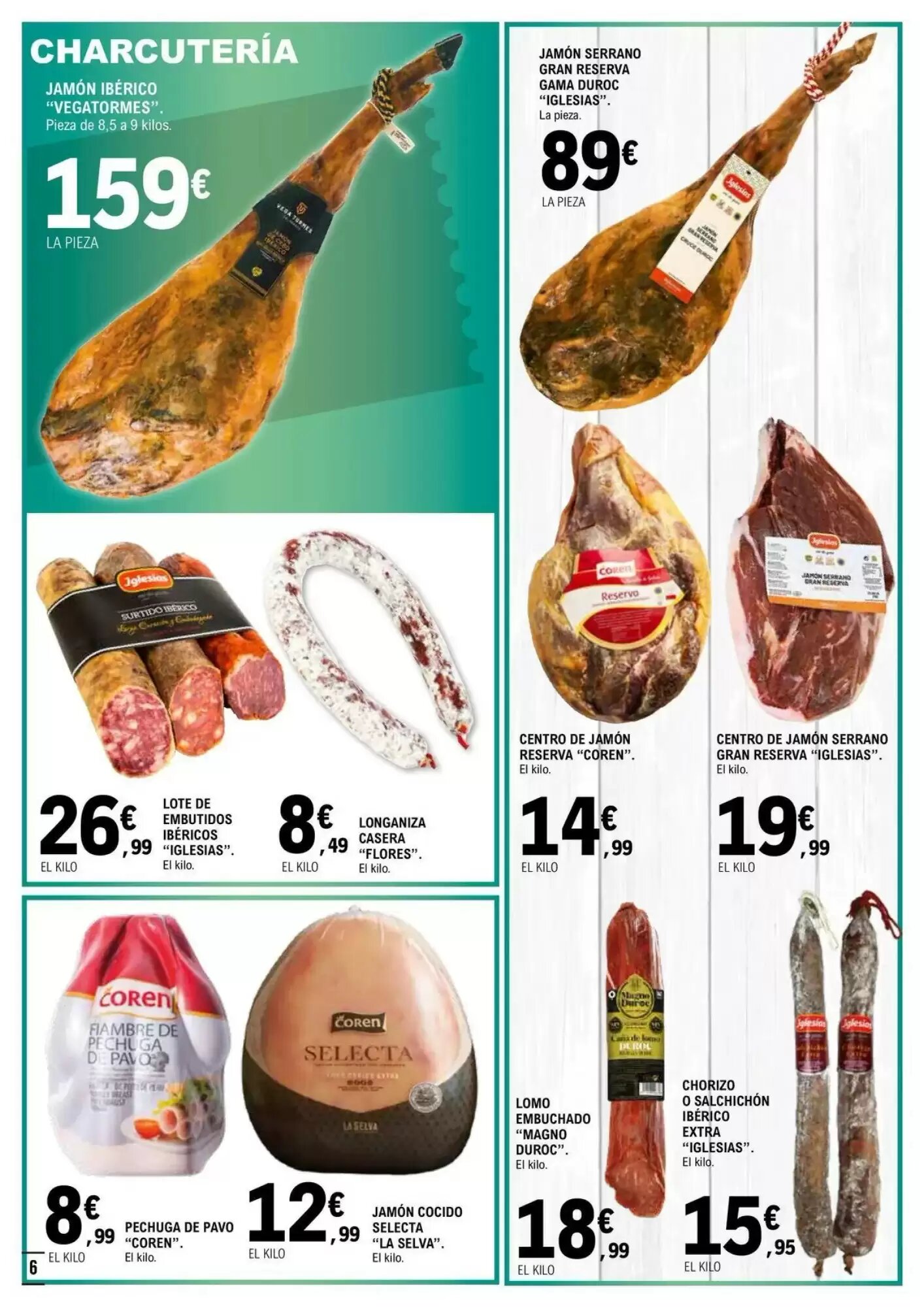 Folleto promocional de E.Leclerc válido desde el 04/08/2026 - Página 6.