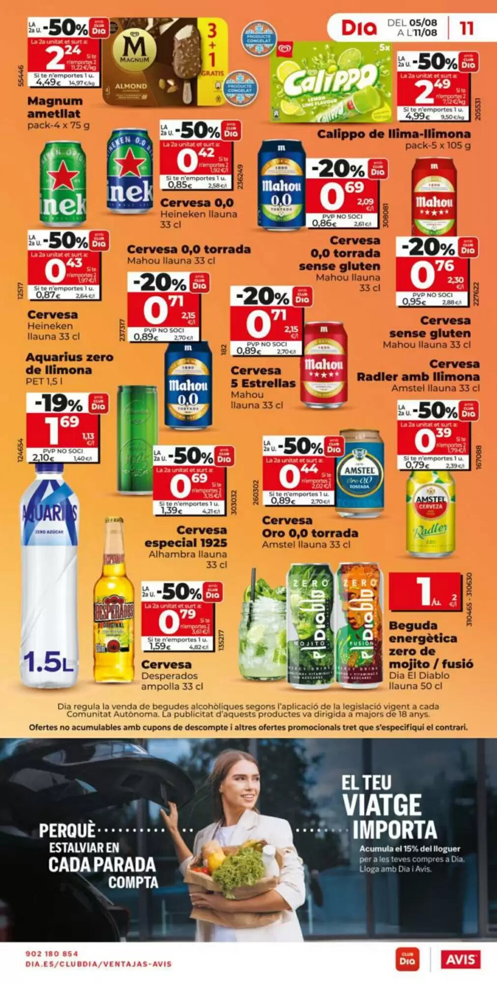 Folleto promocional de Dia válido desde el 05/08/2026 - Página 11.