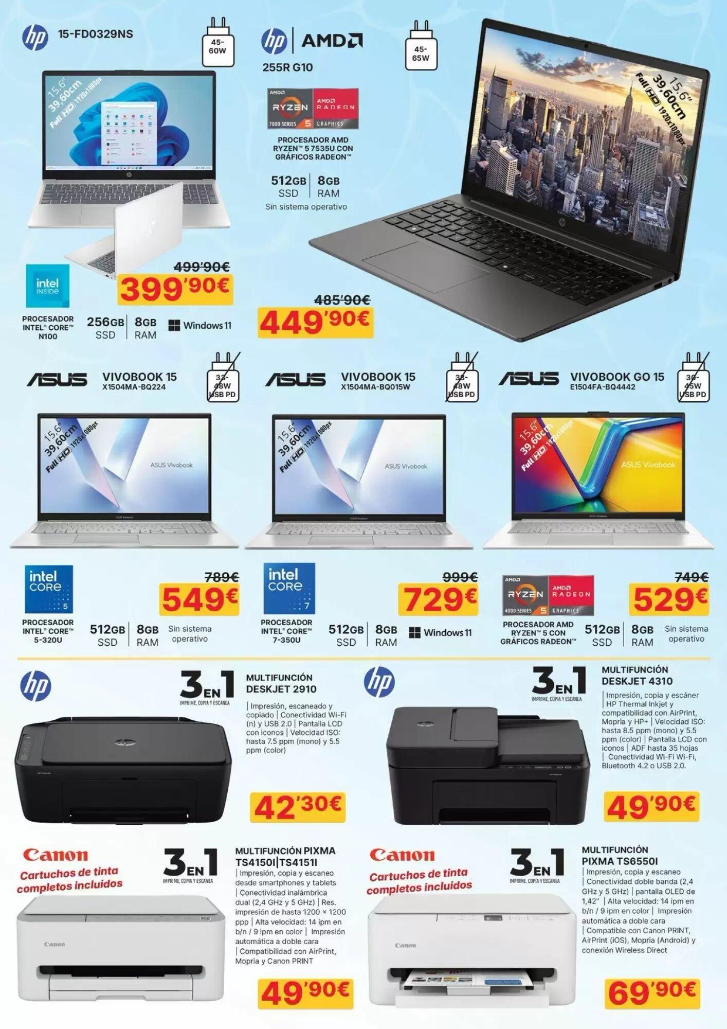Folleto promocional de Dynos Informática válido desde el 05/08/2026 - Página 3.