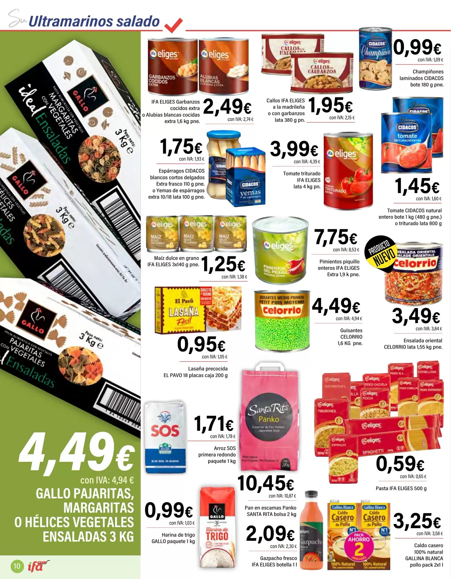 Folleto promocional de Cash Ifa válido desde el 05/08/2026 - Página 10.