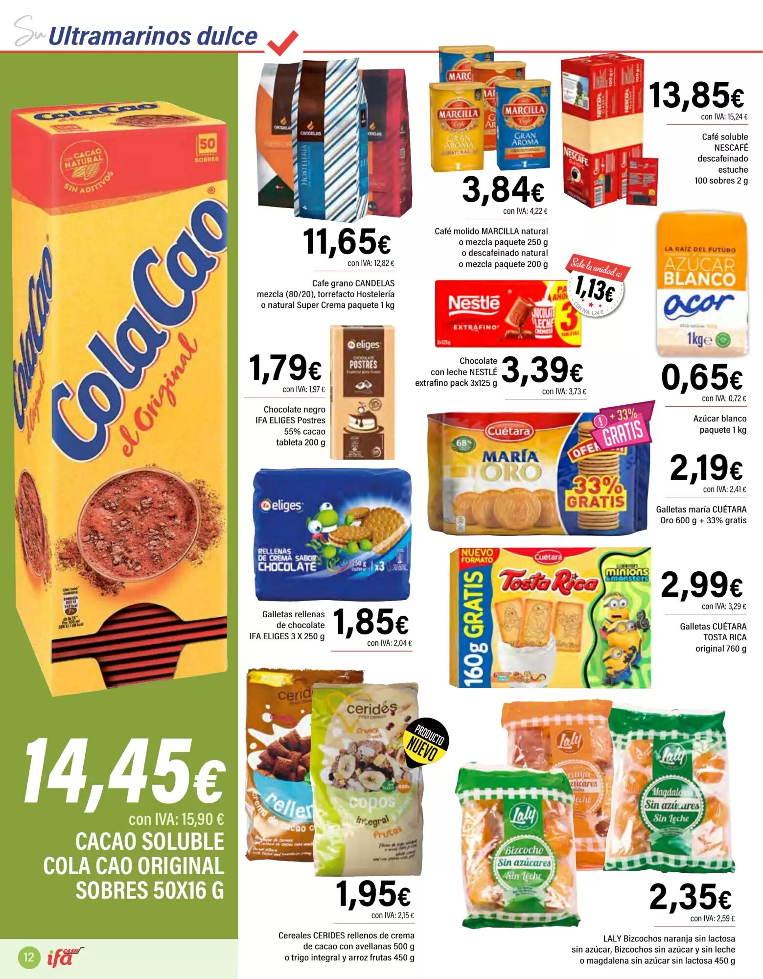 Folleto promocional de Cash Ifa válido desde el 05/08/2026 - Página 12.