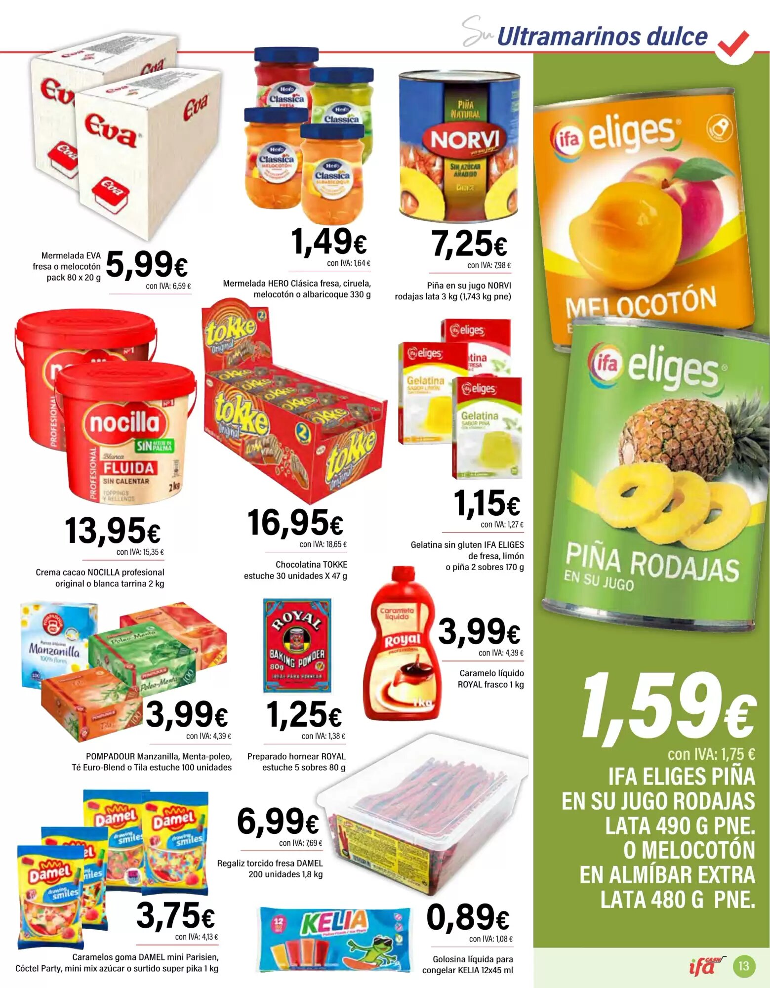 Folleto promocional de Cash Ifa válido desde el 05/08/2026 - Página 13.